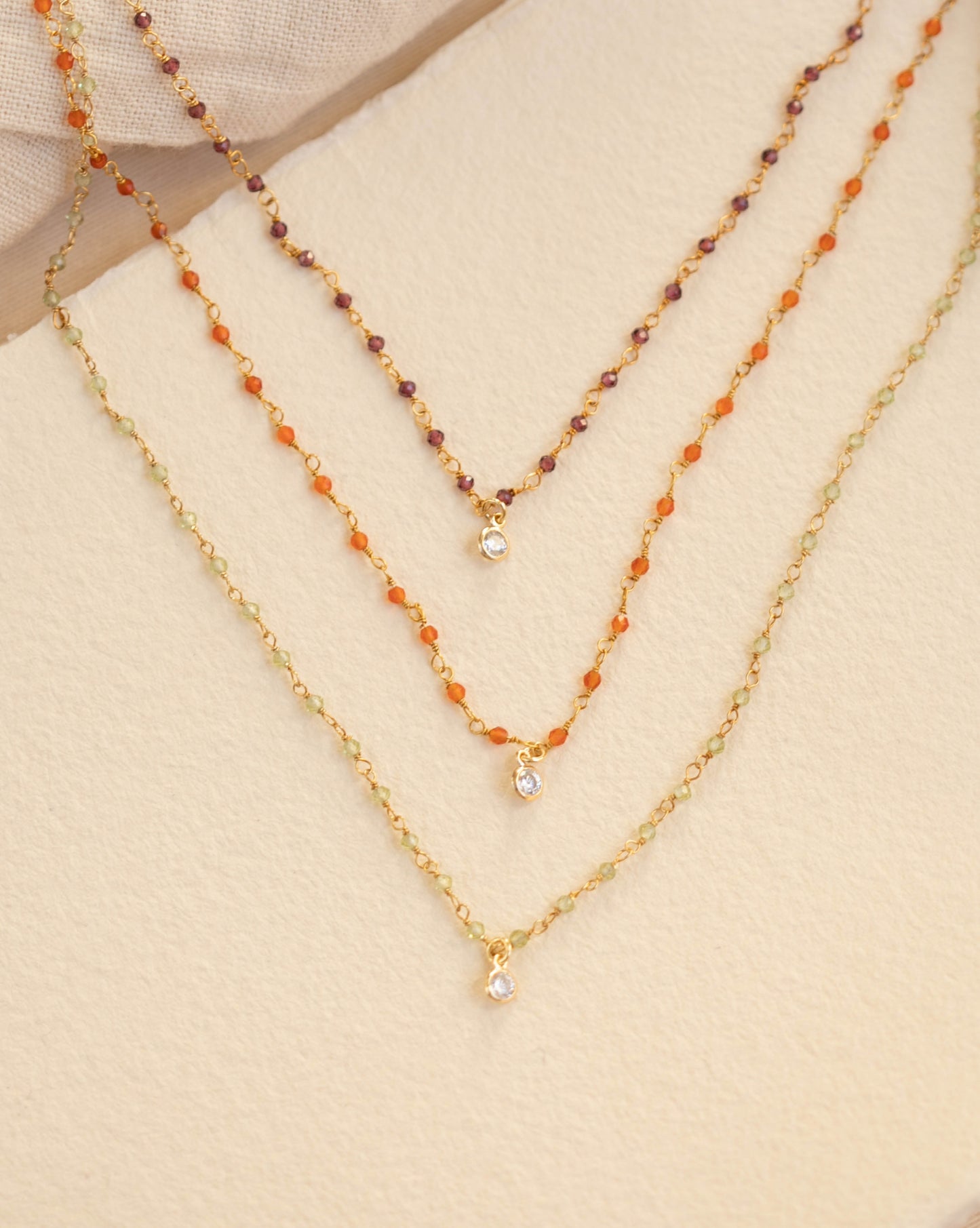 Halsband SOPHIA Peridot