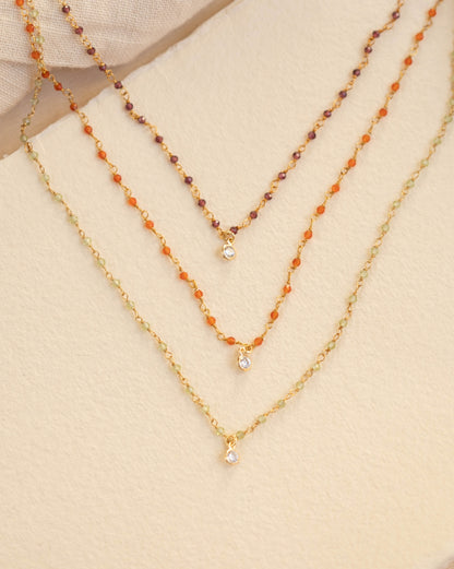 Halsband SOPHIA Peridot