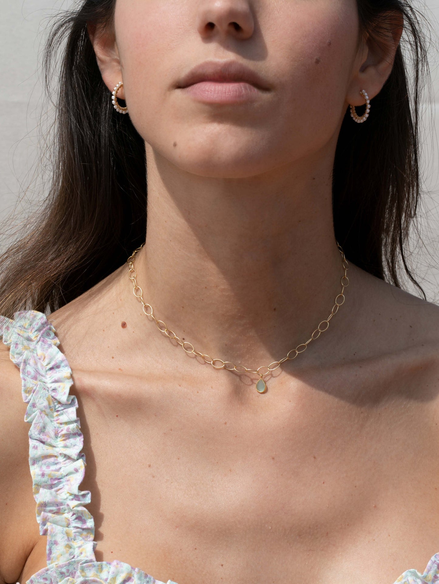 Cercei ADÈLE med Pärlor