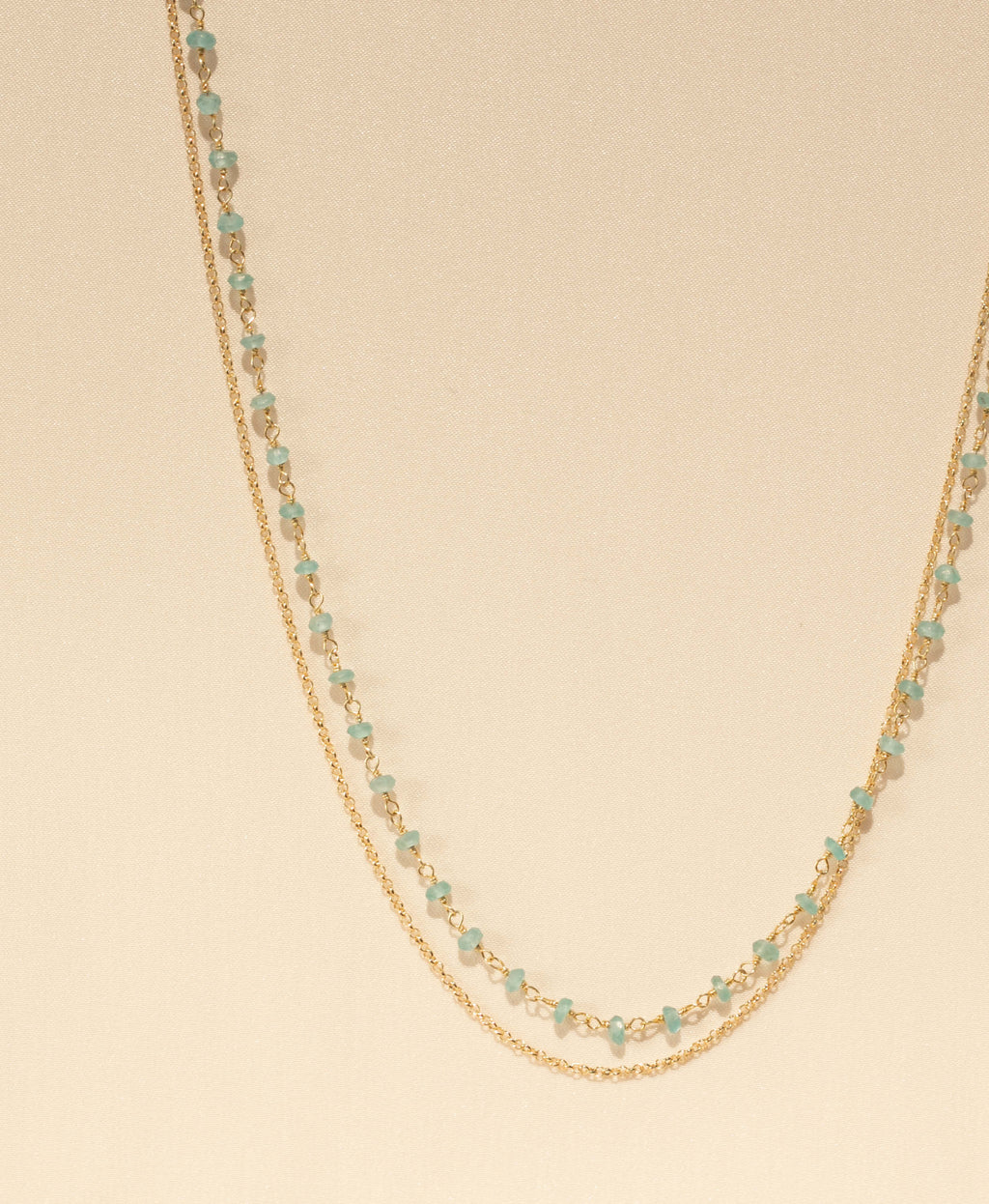 CULOARE Necklace Acvamarin