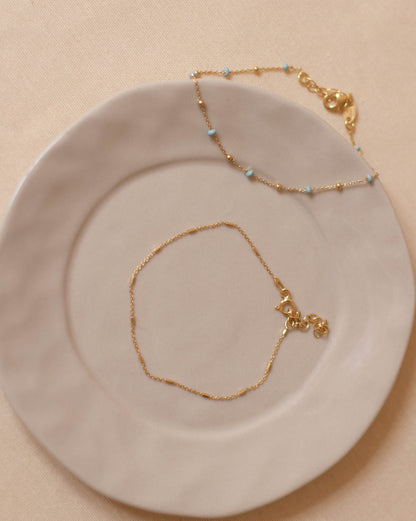 LOULOU Armband Blå Himmel