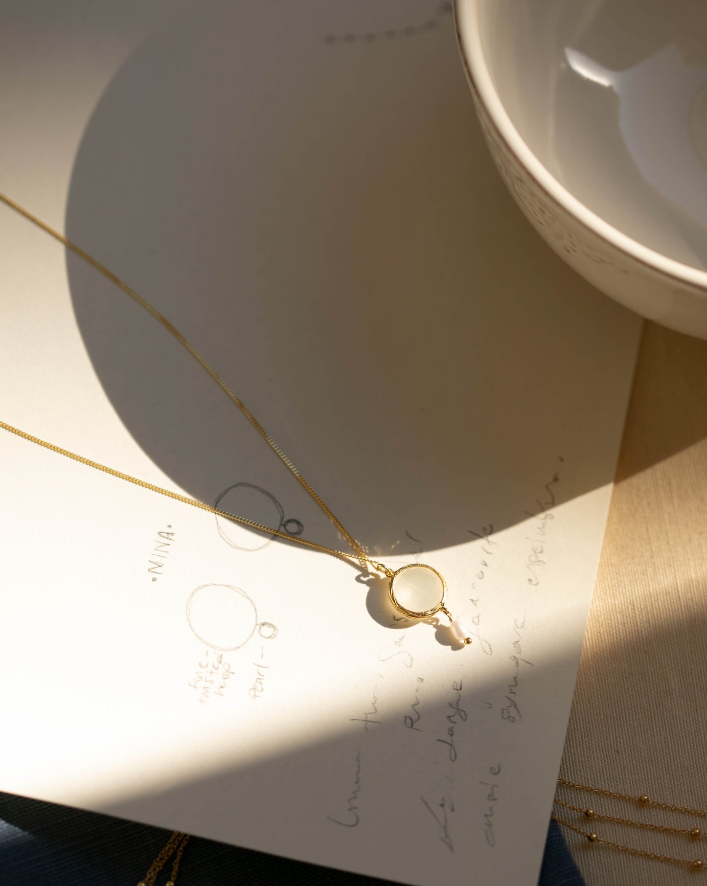 Colier JOIA med Kvarts Crystal