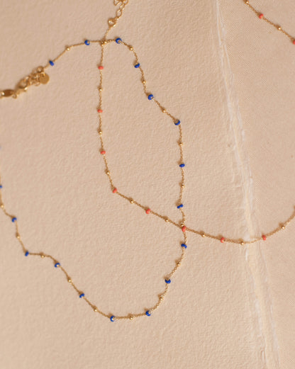 Halsband LOULOU Kobalt-Blå