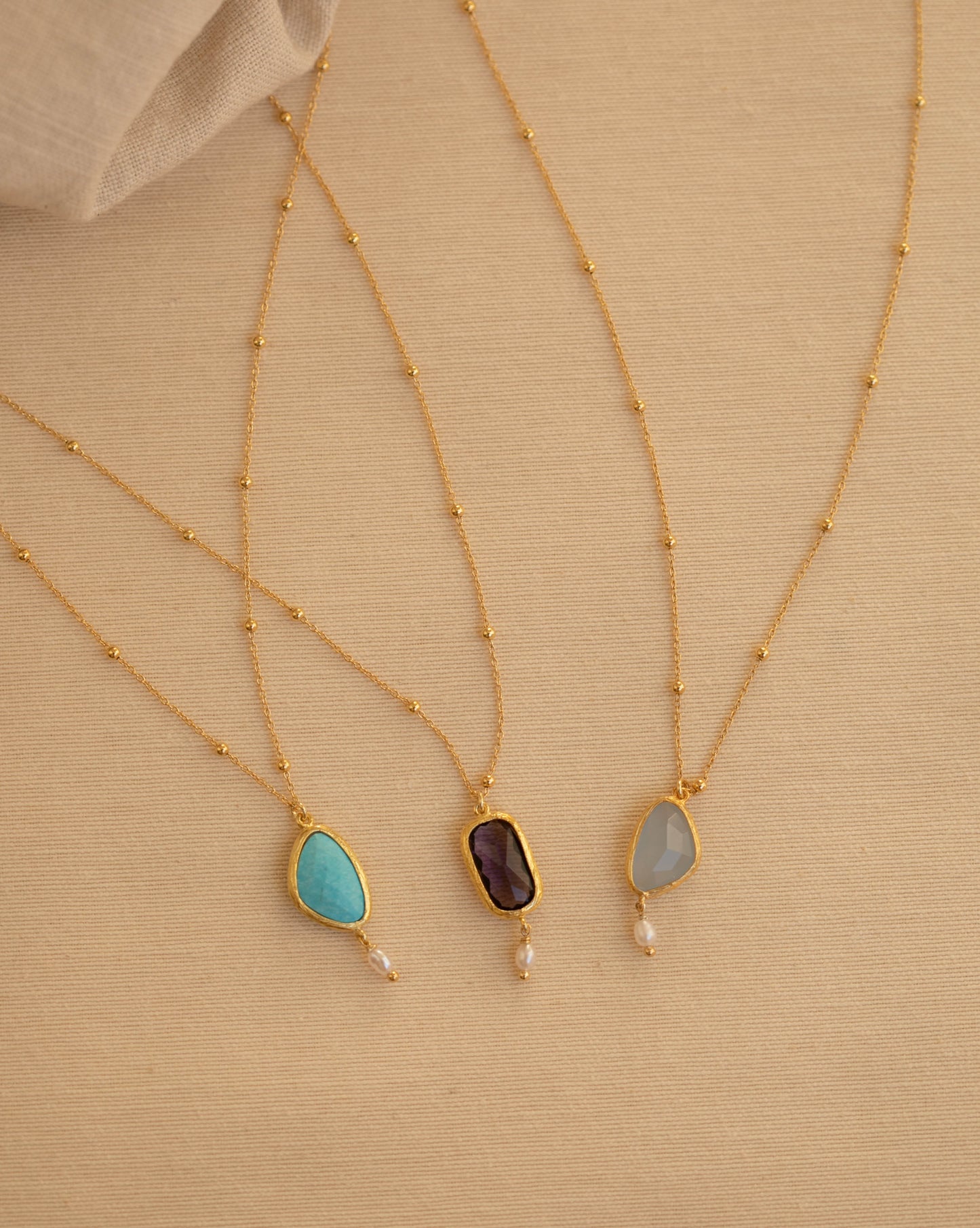 Colier JOIA med Blå Kvarts - Begränsad Utgåva